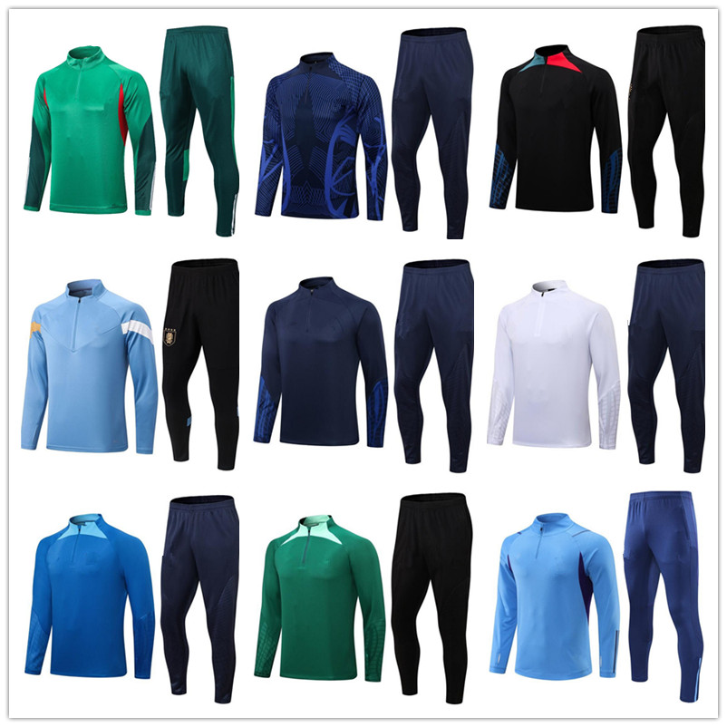 Uruguay french Football Tracksuit jogging 2022 Men ang kids soccer training suit 22 23 survetement foot
Uruguay french Football Tracksuit jogging 2022 Men ang kids soccer training suit 22 23 survetement foot