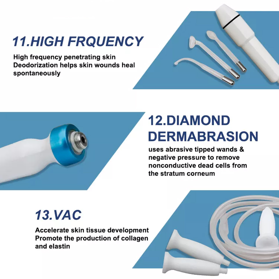 2023 popular 14 in 1 hydro dermabrasion machine hydra facial peel machine