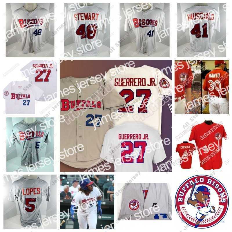 Baseball Jerseys Baseball Jerseys Buffalo Bisons 27 Vladimir Guerrero Jr. 5 Timmy Lopes 41 Mike Hauschild 48 Zach Stewart 14 Luis Santos 33 Justin Shafer, Grey
Baseball Jerseys Baseball Jerseys Buffalo Bisons 27 Vladimir Guerrero Jr. 5 Timmy Lopes 41 Mike Hauschild 48 Zach Stewart 14 Luis Santos 33 Justin Shafer, Grey