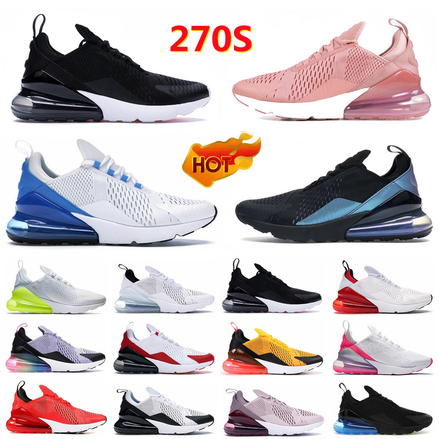 Running Shoes 270 Men Women Black Oreo Barely Rose Triple White Cactus Blue University Gold Neon Green Airmax 270S Outdoor Mens Sports Sneakers, N1-37#36-40
Running Shoes 270 Men Women Black Oreo Barely Rose Triple White Cactus Blue University Gold Neon Green Airmax 270S Outdoor Mens Sports Sneakers, N1-37#36-40