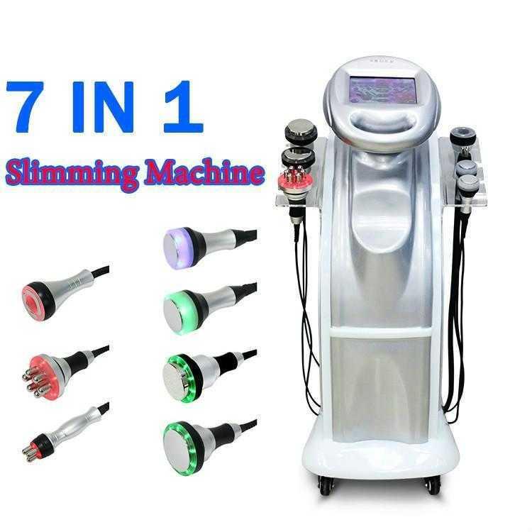 2023 Fat burn slimming cavitation 7in 1 vacuum cavitation machine 80k body sculpting beauty equipment