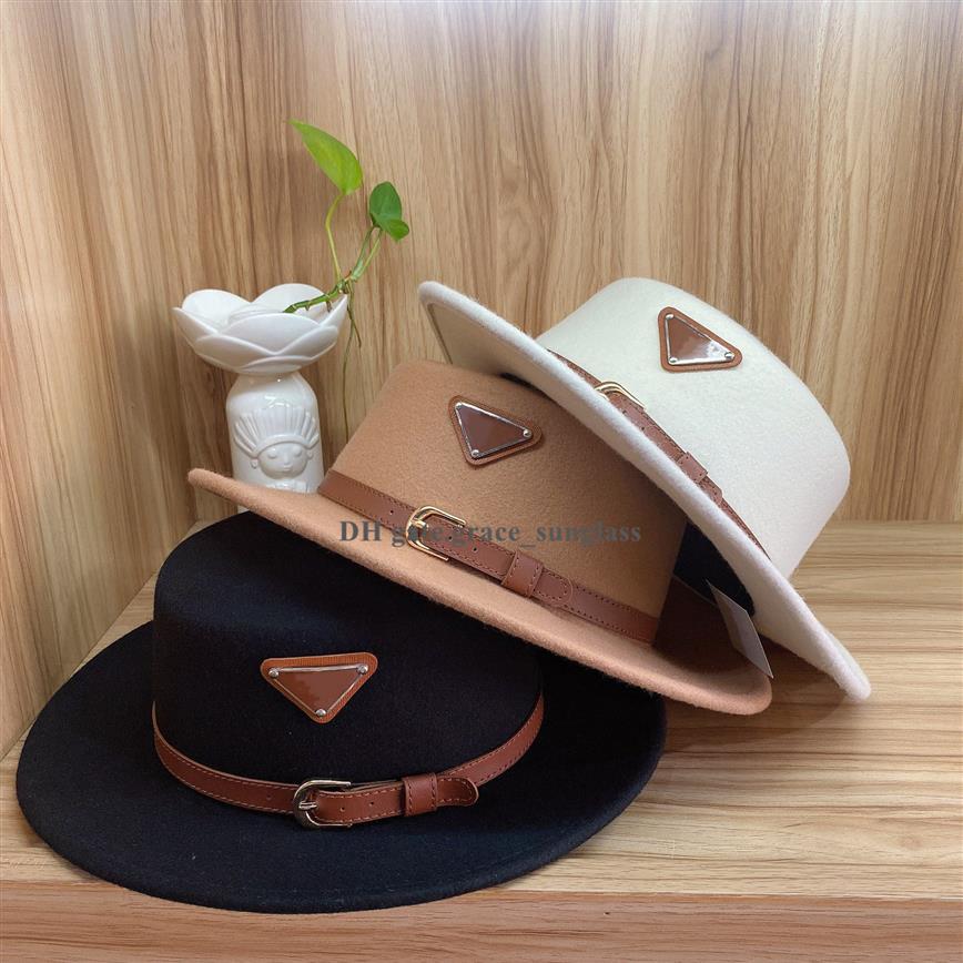 Fashion Designers woolen fedora hats inverted triangle cap flat top hat Autumn winter female net red high-end ladies luxury Letter227G, With logo
Fashion Designers woolen fedora hats inverted triangle cap flat top hat Autumn winter female net red high-end ladies luxury Letter227G, With logo