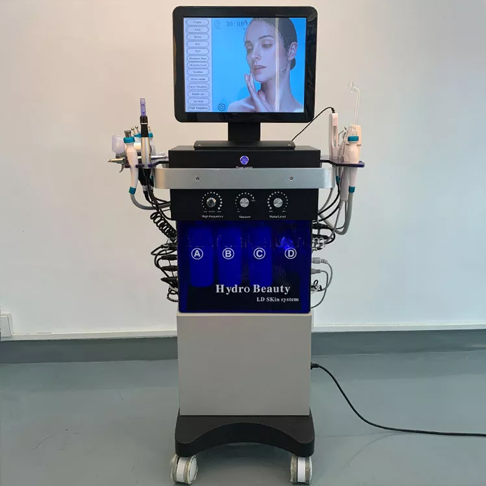 2023 popular 14 in 1 hydro dermabrasion machine hydra facial peel machine