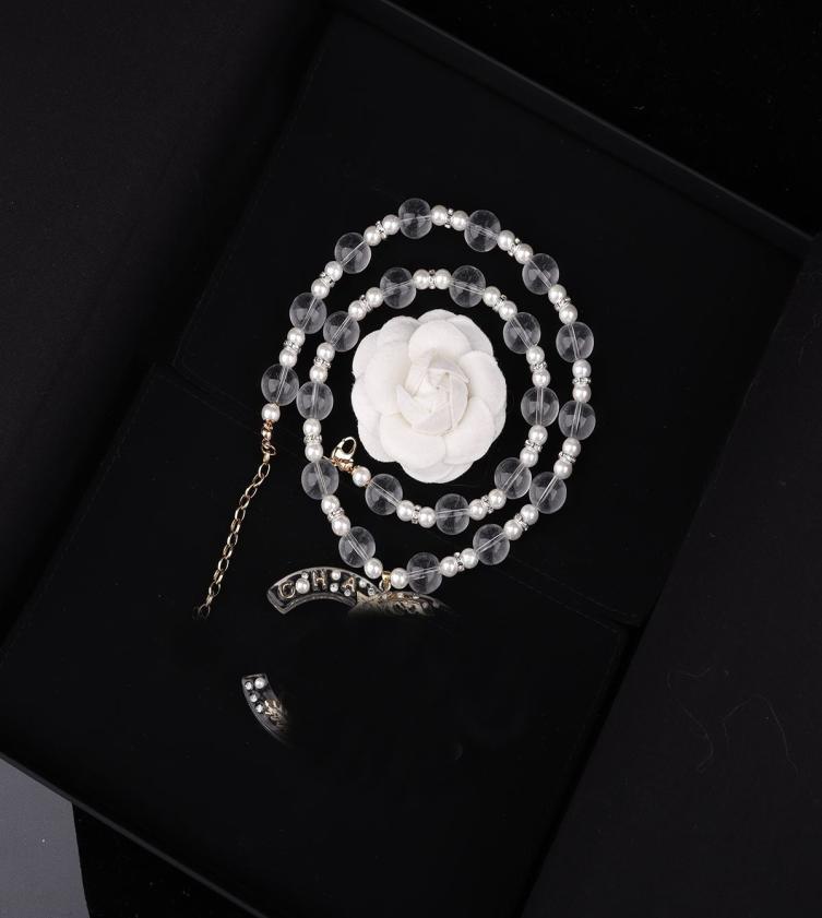20color Double Letter Pendant Necklaces Charm Designer Metal Crystal Pearl Rhinestone Sweater Newklace Women Wedding Party Jewerlr9227622, #1
20color Double Letter Pendant Necklaces Charm Designer Metal Crystal Pearl Rhinestone Sweater Newklace Women Wedding Party Jewerlr9227622, #1