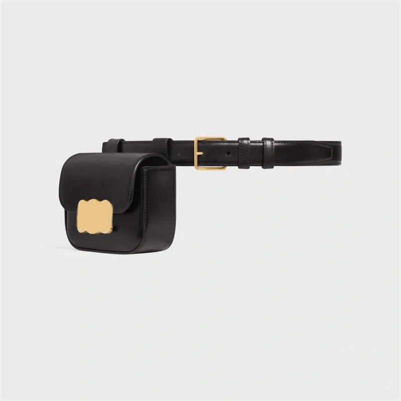 Fashion Belt Waist Bag For Womens Men Designer Leather Fanny Packs Classic Gold Buckle Mini Bum Bag Luxury Lady Belts Purses Crossbody Bags, Black
Fashion Belt Waist Bag For Womens Men Designer Leather Fanny Packs Classic Gold Buckle Mini Bum Bag Luxury Lady Belts Purses Crossbody Bags, Black