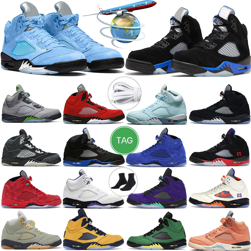 Retro Jumpman 5s Basketball Shoes 5 Men Women UNC Racer Blue Aqua Green Bean Concord Blue Bird oreo Metallic Sllver Raging Bull We The Best Trainers Sports Sneakers, #17 alternate
Retro Jumpman 5s Basketball Shoes 5 Men Women UNC Racer Blue Aqua Green Bean Concord Blue Bird oreo Metallic Sllver Raging Bull We The Best Trainers Sports Sneakers, #17 alternate