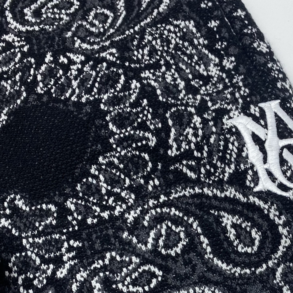 Summer Vintage Paisley Print Mens Shorts Cashmere Knitted Shorts Cashew Jacquard Knitting Embroidered Men Sweatpant