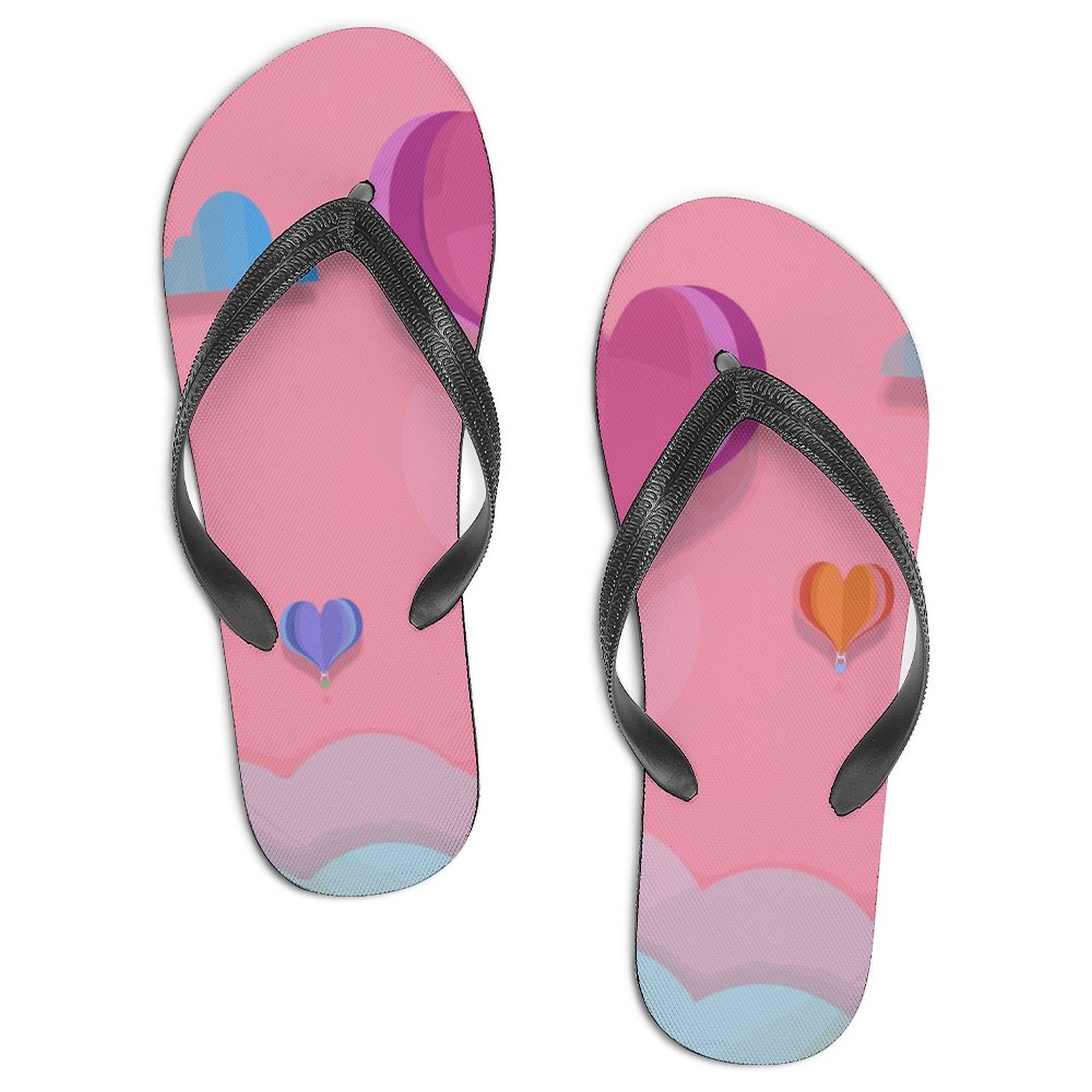 Men Slipper Custom Casual Shoes DIY SlippersHot-air-balloons-5880859
