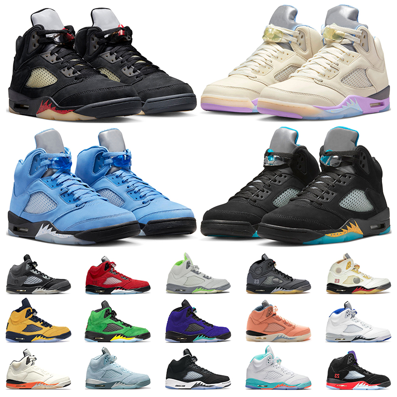 5 Mens sneakers basketball shoes Racer Blue UNC Aqua Alternate Grape Sail Fire Red Suede Mars For Her 5s men outdoor sports jogging walking trainers, 14
5 Mens sneakers basketball shoes Racer Blue UNC Aqua Alternate Grape Sail Fire Red Suede Mars For Her 5s men outdoor sports jogging walking trainers, 14