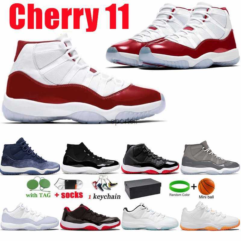 Cherry 11 11s Basketball Shoes Reteo Midnight Navy Velvet Cool Grey 25th Bred 72-10 Pure Violet Legend Blue Mens Womens Sneakers With
Cherry 11 11s Basketball Shoes Reteo Midnight Navy Velvet Cool Grey 25th Bred 72-10 Pure Violet Legend Blue Mens Womens Sneakers With