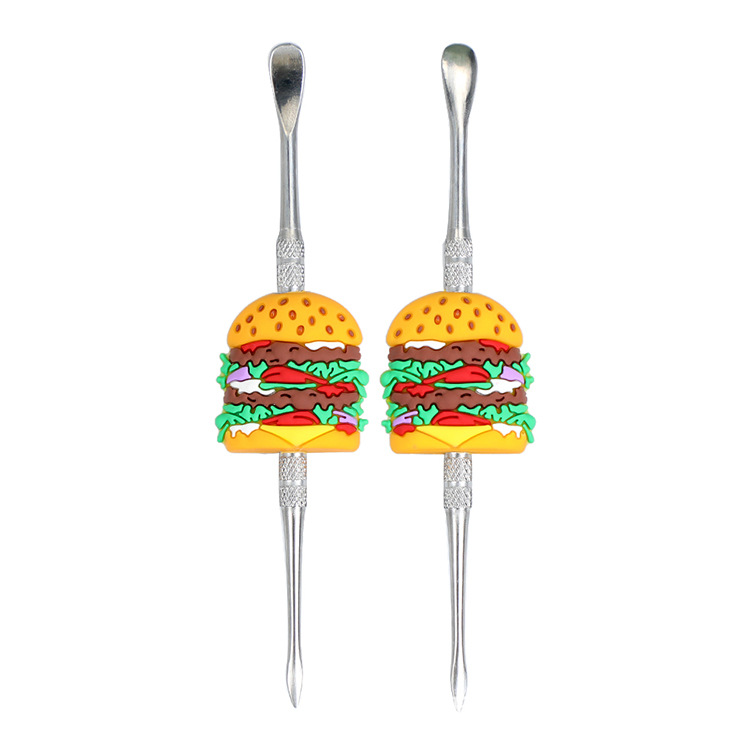 smoking shop metal creative burger cream oil spoon cigarette smoke cleaning accessories dab tool bong smoke kit
smoking shop metal creative burger cream oil spoon cigarette smoke cleaning accessories dab tool bong smoke kit