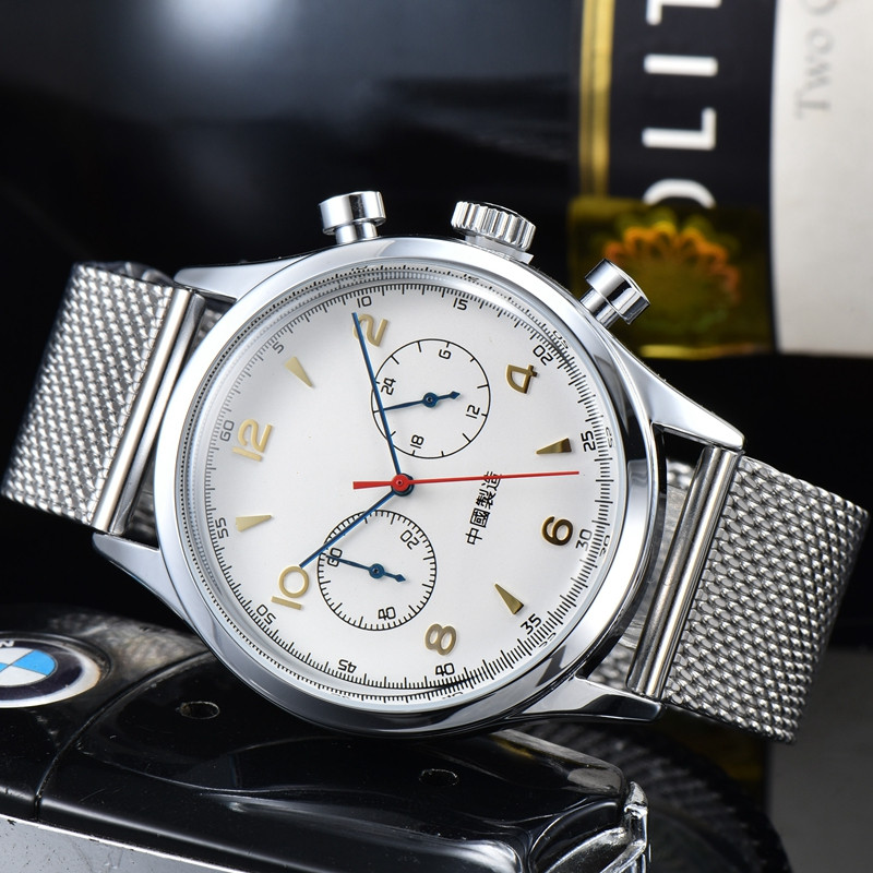 WristWatches for Men 2022 New Mens Watches Five stitches All Dial Work Quartz Watch Top Luxury Brand Chronograph Clock leather And Steel Belt Men Fashion
WristWatches for Men 2022 New Mens Watches Five stitches All Dial Work Quartz Watch Top Luxury Brand Chronograph Clock leather And Steel Belt Men Fashion