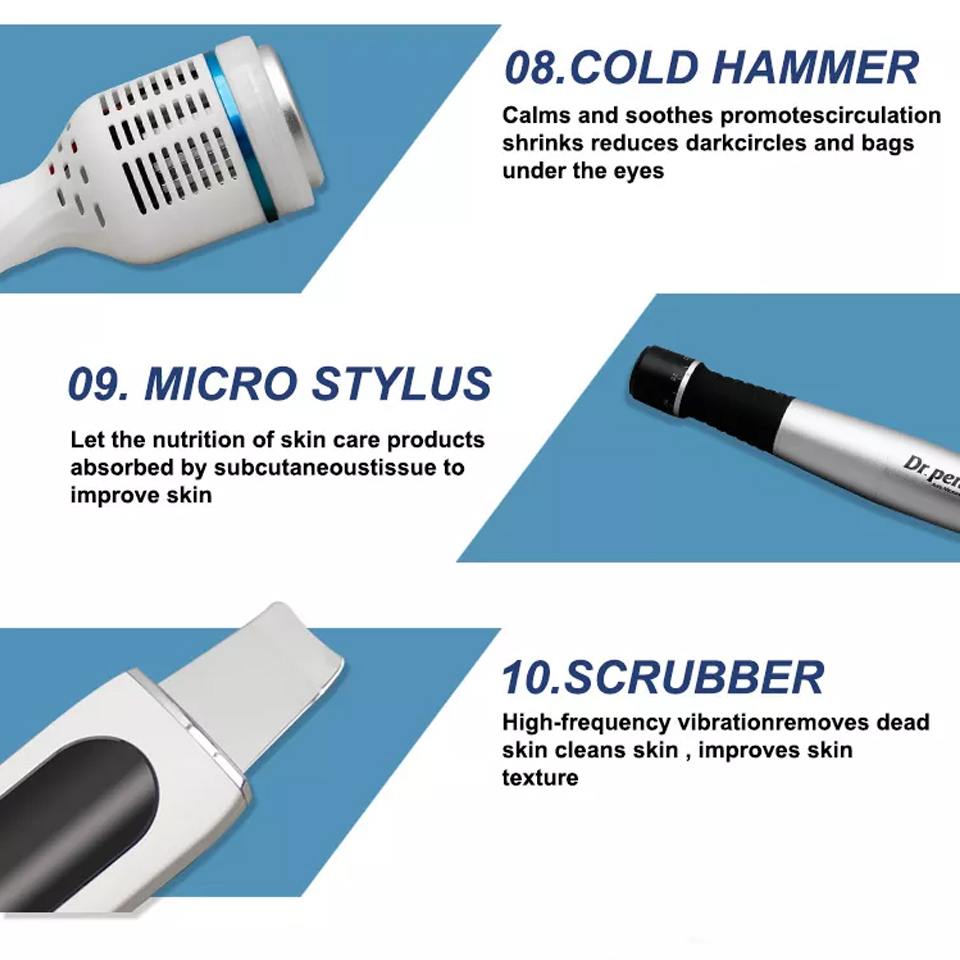 2023 popular 14 in 1 hydro dermabrasion machine hydra facial peel machine