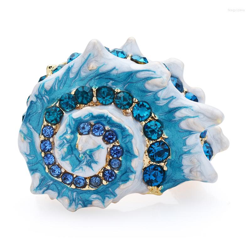 Brooches Wuli&baby Enamel Shell For Women Unisex 3-color Rhinestone Sea Conch Casual Party Brooch Pin Gifts
Brooches Wuli&baby Enamel Shell For Women Unisex 3-color Rhinestone Sea Conch Casual Party Brooch Pin Gifts