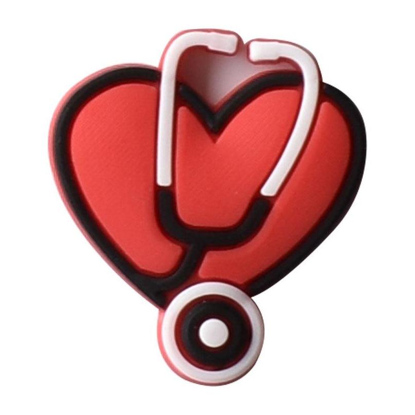 Shoe Parts Accessories Wlogholesale Medical Collection Clog Nurse Charms Doctor Pill Red Pin Pieces Wristband Bracelet Decoration Par Dhnsr