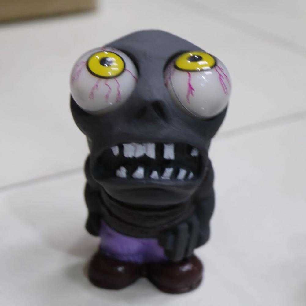 Interior Decorations Halloween Eye Popping Doll Rubber Turbo Car Boost Violent Zombie Decompress Release Pressure Turbocharge T221215