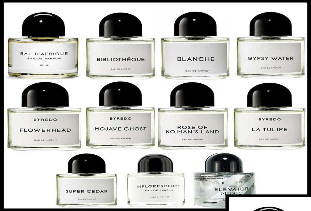 Perfume Bottle 15 Types Byredo Per Collection 100Ml 33Oz Fragrance Spray Bal Dafrique Gypsy Water Mojave Ghost Blanche Parfum Hig2225589
Perfume Bottle 15 Types Byredo Per Collection 100Ml 33Oz Fragrance Spray Bal Dafrique Gypsy Water Mojave Ghost Blanche Parfum Hig2225589