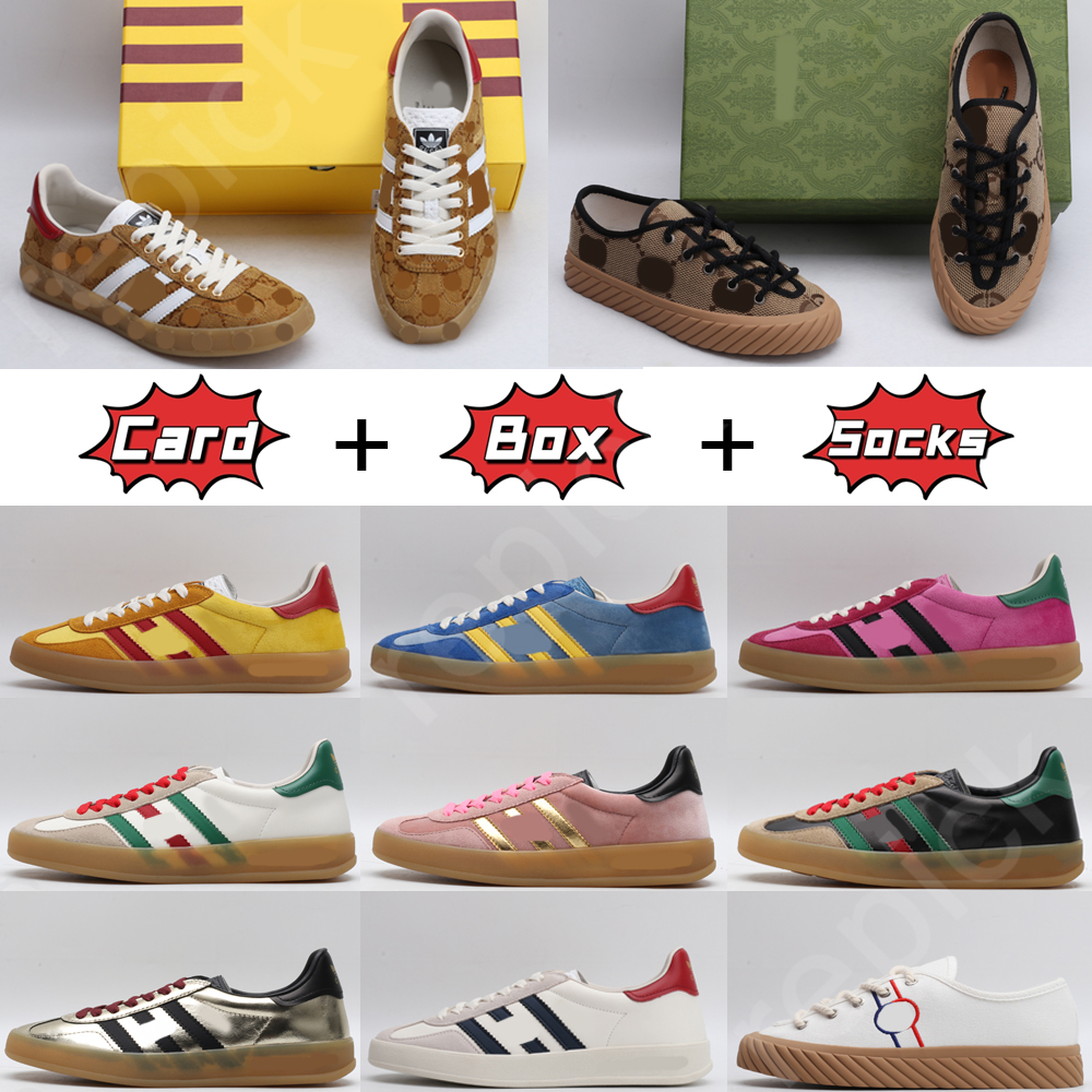 Designer Sneakers Gazelle Casual Shoes Printed Alphabet Men Sneaker Embroidery Retro Rubber Shoe Luxury Fashion Leather Women Trainers Stripe Trainer, As shown here
Designer Sneakers Gazelle Casual Shoes Printed Alphabet Men Sneaker Embroidery Retro Rubber Shoe Luxury Fashion Leather Women Trainers Stripe Trainer, As shown here
