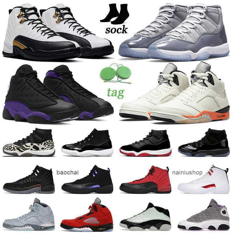 Cool Grey 11s Men Basketball Shoes Animal Instinct Bred 12s Royalty Taxi 5s Shattered Backboard Bluebird 13 Court Purple Women Mens Trainers