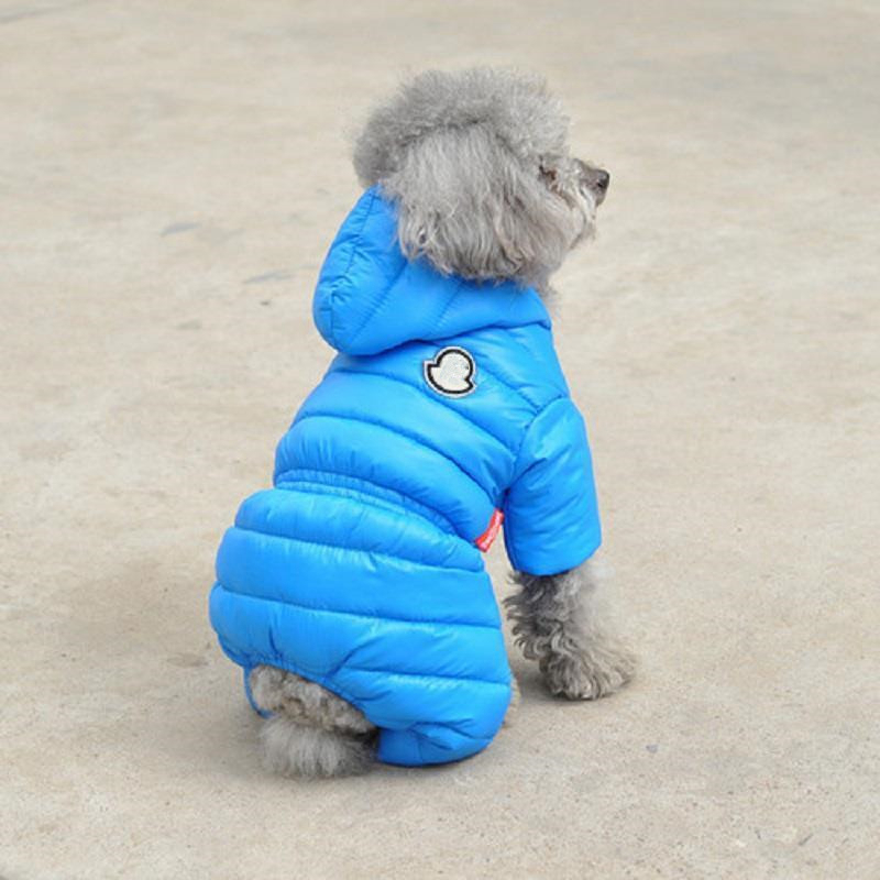 Designer Clothes Winter Dog Apparel Waterproof Windproof Dogs Coats Warm Fleece Padded Cold Weather Pet Snowsuit for Chihuahua Poodles Bulldog Pomeran