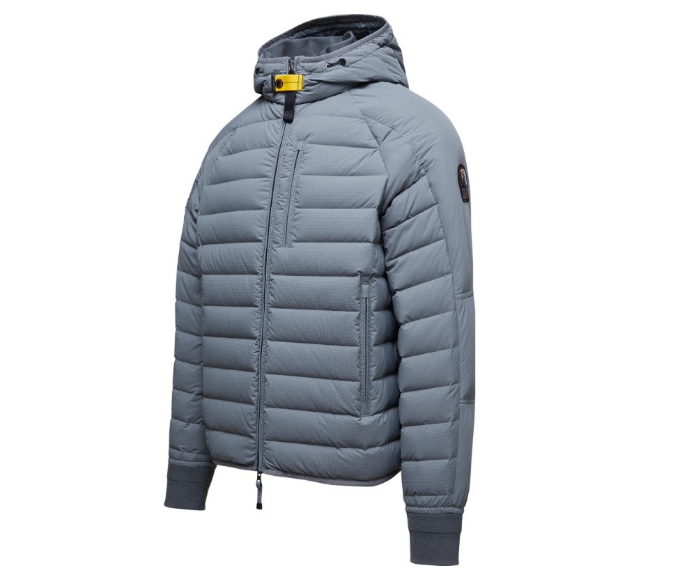Mens Down Hooded Jackets Puffer Eiderdown Filled with White Duck Down