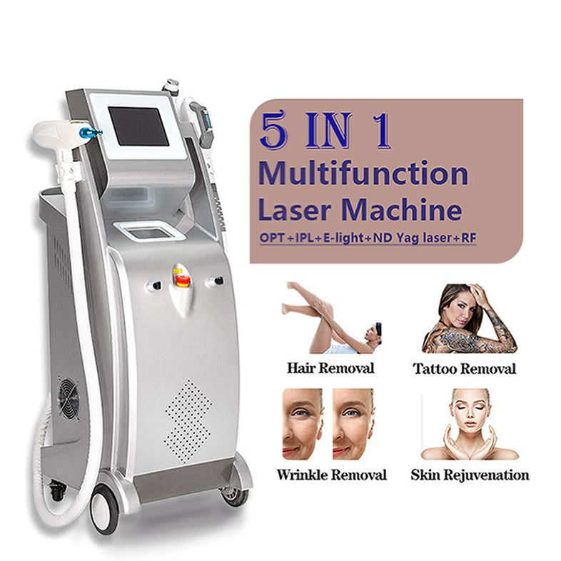 OPT IPL Beauty Machine Picosecond Nd Yag Laser Tattoo Removal Hair Remova RF Elight Skin Rejuvenation Equipment