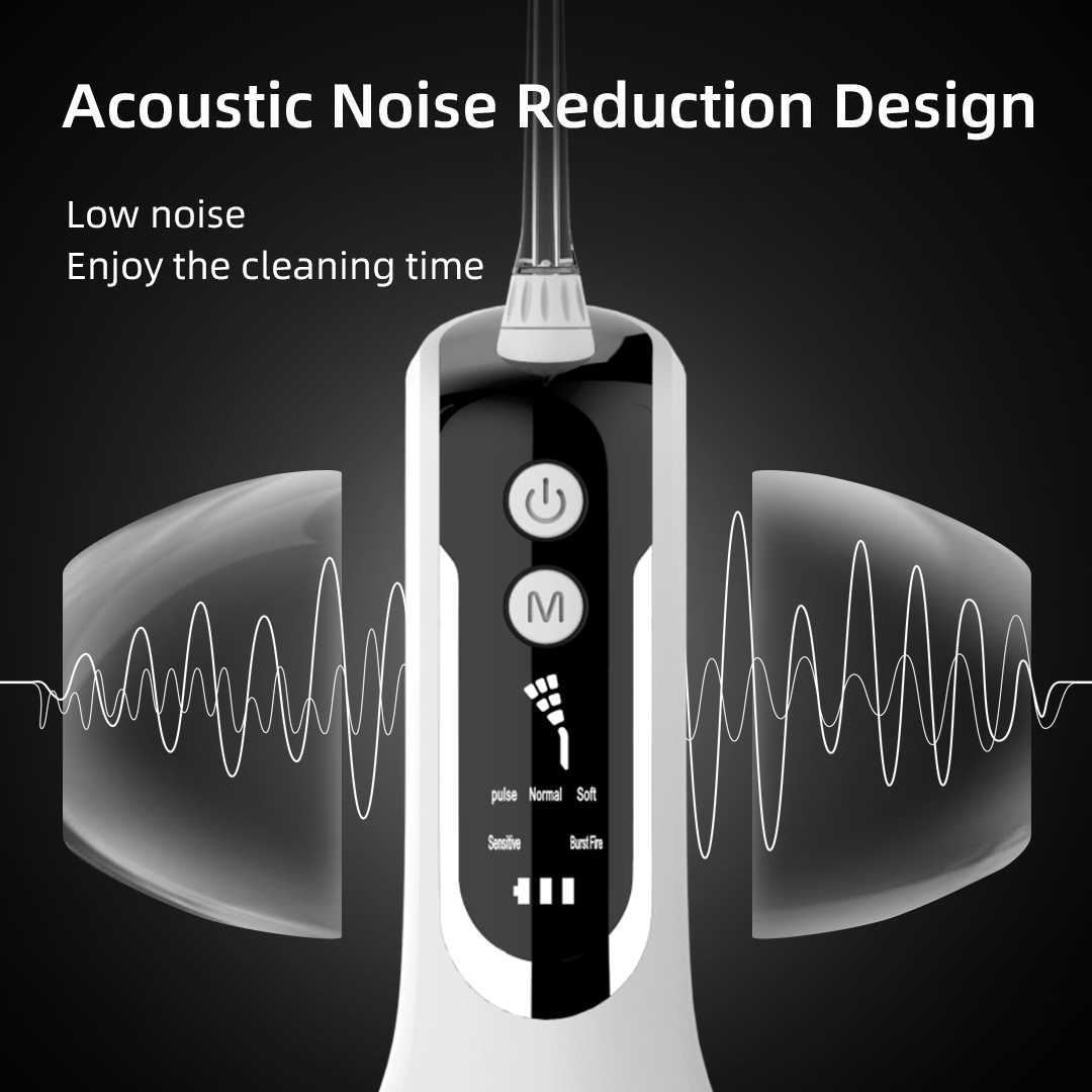 Oral Irrigators Other Hygiene Fairywill Irrigator Portable Water Flosser Dental Teeth Cleaning Waterproof USB Charge With 5 Jets 5 Modes For Cleane 22