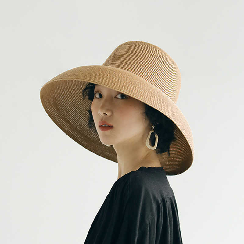 Beanie/Skull Caps Luna Dolphin Handmade Women Summer Sun Hat Big Eaves Beach Japanese Hepburn Style Holiday Fold Fisherman Cap Temperament Flat T221201, Big brim white
Beanie/Skull Caps Luna Dolphin Handmade Women Summer Sun Hat Big Eaves Beach Japanese Hepburn Style Holiday Fold Fisherman Cap Temperament Flat T221201, Big brim white