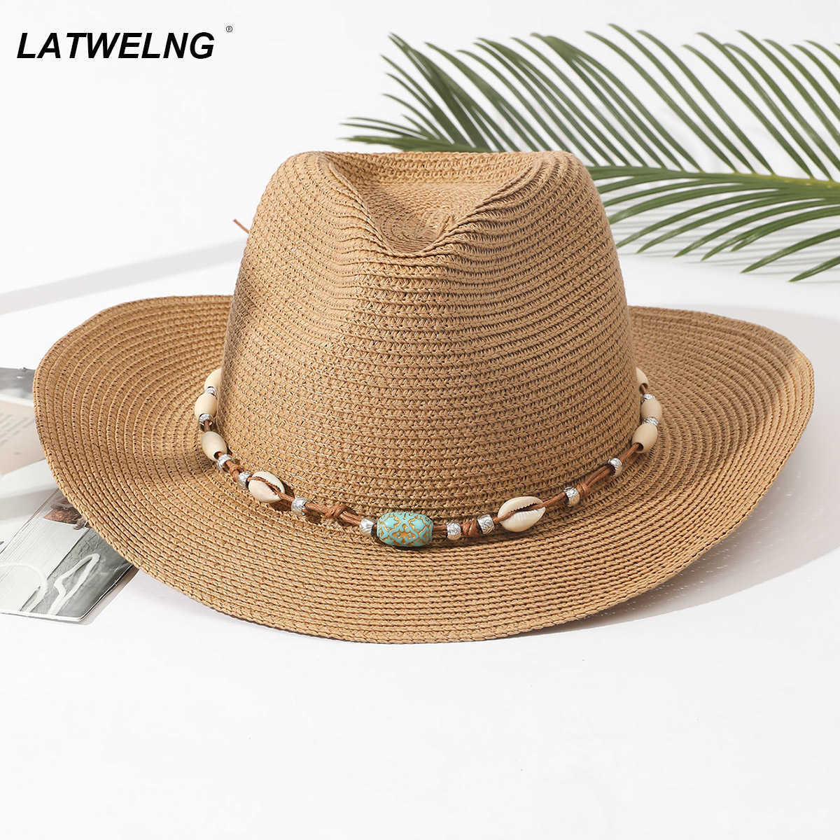 Beanie/Skull Caps 2022 Fashion Bohemia Cowboy Hat For Women Floppy Beach Hats Summer Sun Straw Hats Ladies UV Protection Hat Panama Hat Wholesale T221201, Beige
Beanie/Skull Caps 2022 Fashion Bohemia Cowboy Hat For Women Floppy Beach Hats Summer Sun Straw Hats Ladies UV Protection Hat Panama Hat Wholesale T221201, Beige