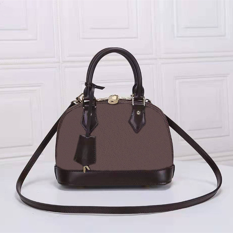 Fashion Handbags Designer Shoulder Bags Woman Female Crossbody Evening Bags shell Bag canvas and Leather