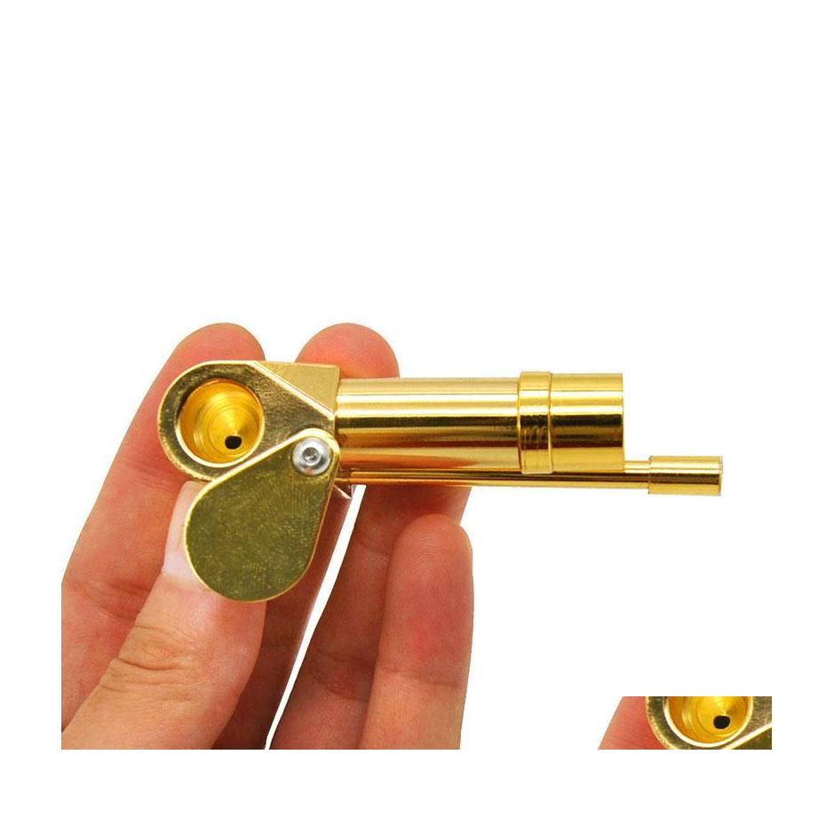 Smoking Pipes Portable Brassy Metal Herb With Rotary Pot Lid Creative Mini Detachable Metallic Smoke Pipe Bongs Tobacco Cigarette Ho Dh15Y
Smoking Pipes Portable Brassy Metal Herb With Rotary Pot Lid Creative Mini Detachable Metallic Smoke Pipe Bongs Tobacco Cigarette Ho Dh15Y