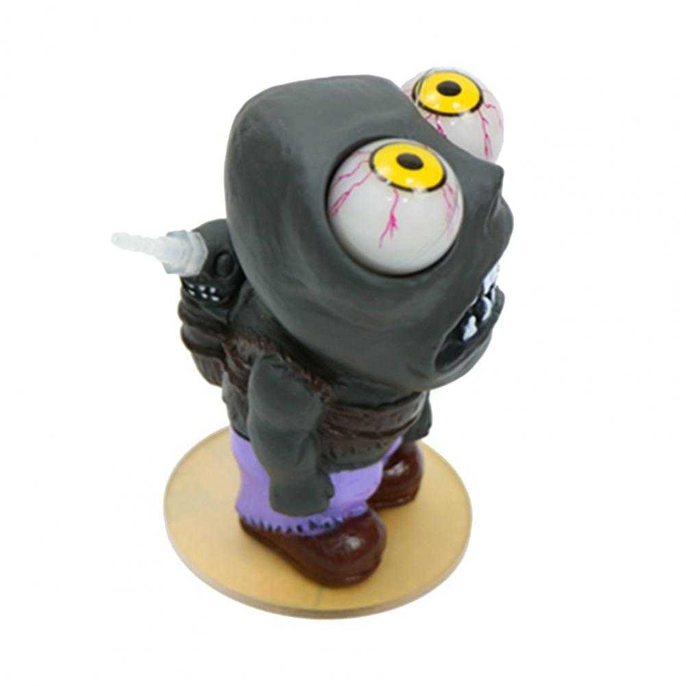 Interior Decorations Halloween Eye Popping Doll Rubber Turbo Car Boost Violent Zombie Decompress Release Pressure Turbocharge T221215