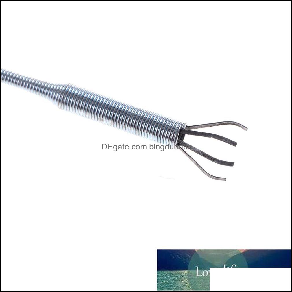Other Hand Tools 1Pcs Bend Curve Grabber Spring Grip Tool For Home Garden U 60Cm 4 Claw Flexible Long Reach Pick Up 2 Styles Drop