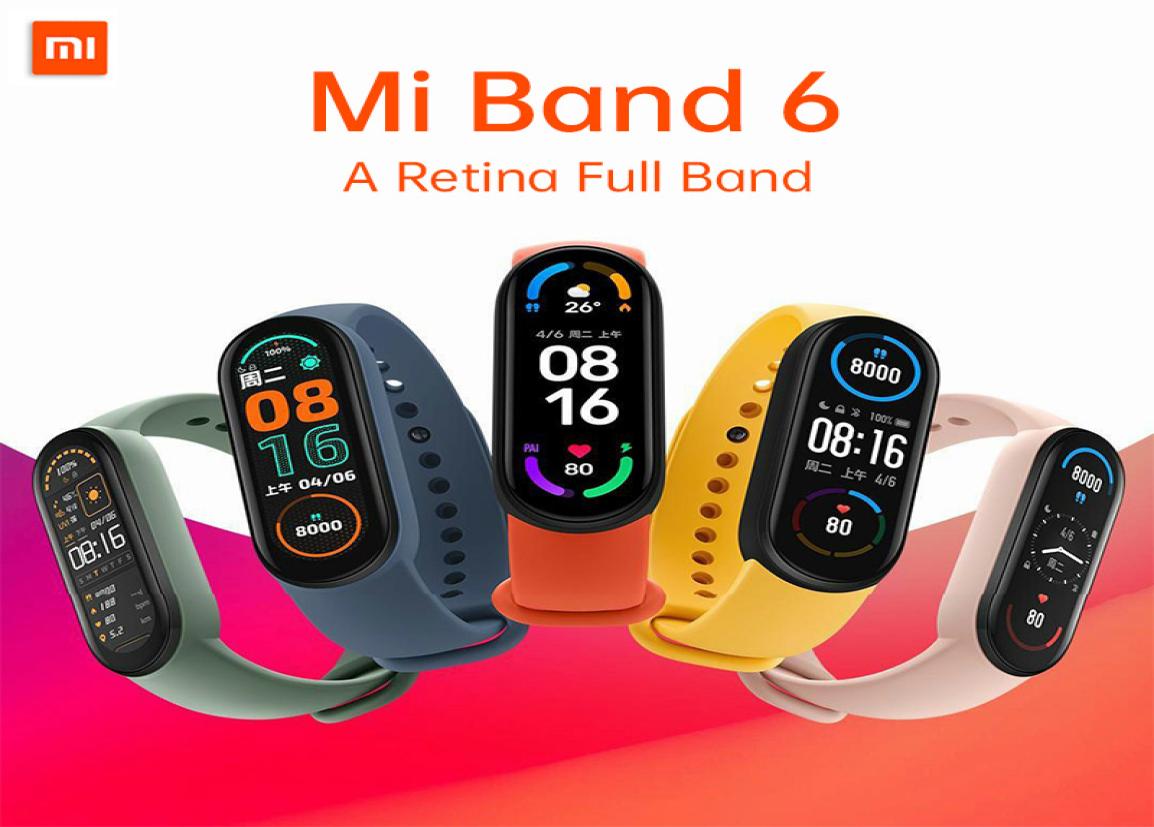 Xiaomi Mi Band 6 Smart Bracelet 4 Color Touch Screen Miband 5 Wristband Fitness Blood Oxygen Track Heart Rate MonitorSmartband fro2916843
Xiaomi Mi Band 6 Smart Bracelet 4 Color Touch Screen Miband 5 Wristband Fitness Blood Oxygen Track Heart Rate MonitorSmartband fro2916843
