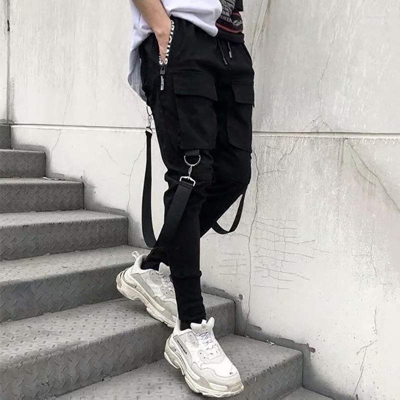 Men's Pants Men's Fashion Slim-fit Men Ribbons Black Streetwear Dress Casually Techwear Jogging Trousers Kpop Style Clothing, Gz0248---black
Men's Pants Men's Fashion Slim-fit Men Ribbons Black Streetwear Dress Casually Techwear Jogging Trousers Kpop Style Clothing, Gz0248---black