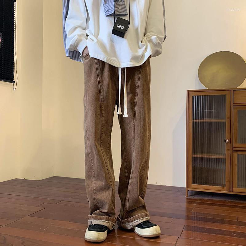 Men' Jeans High Quality American Washed Men' Autumn Fashion Brand Loose Street Straight Leg Casual Hiphop Pants, Black
Men' Jeans High Quality American Washed Men' Autumn Fashion Brand Loose Street Straight Leg Casual Hiphop Pants, Black