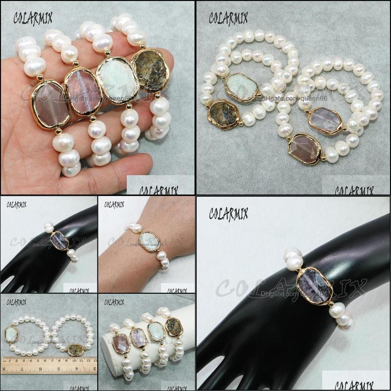 Beaded Strands 4Pcs Pearls Strand Bracelet Natural Stone Charms Jewelry Gift For Lady5007 Drop Delivery Bracelets Otrzn
Beaded Strands 4Pcs Pearls Strand Bracelet Natural Stone Charms Jewelry Gift For Lady5007 Drop Delivery Bracelets Otrzn