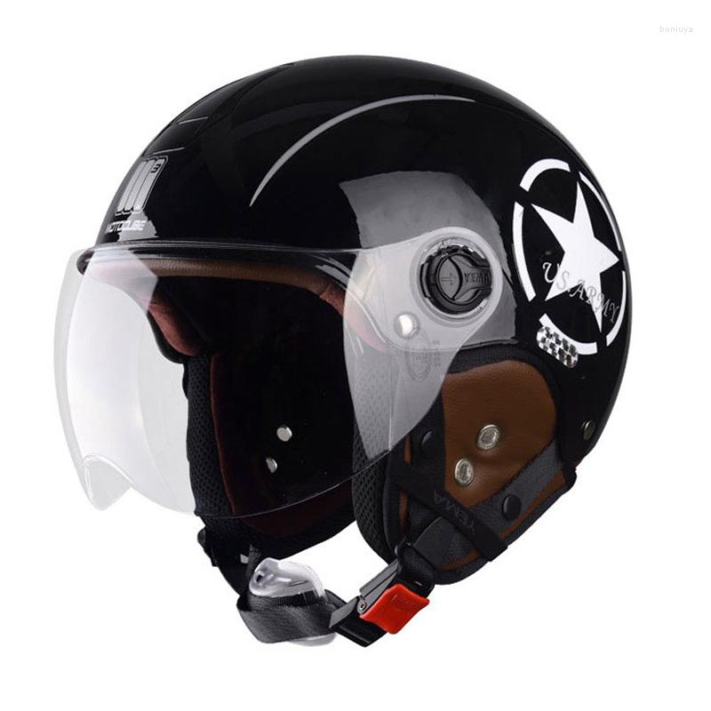 Motorcycle Helmets Vehicle Helmet Semi-Packed Muntjac Sude Linner Sunscreen Electric Motociclet Half Casco Capacete 
Motorcycle Helmets Vehicle Helmet Semi-Packed Muntjac Sude Linner Sunscreen Electric Motociclet Half Casco Capacete