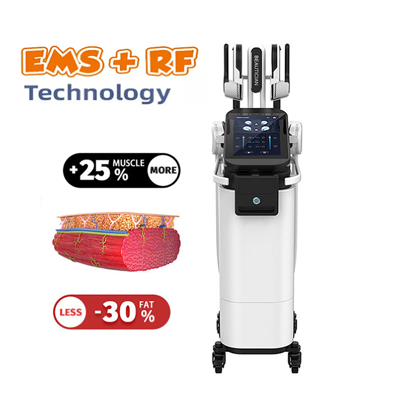 4 handles RF EMSLIM Ems muscle stimulator machine High Intensity Electromagnetic Weight Loss Cellulite Reduction Muscle building Shaping Fitness Equipment
4 handles RF EMSLIM Ems muscle stimulator machine High Intensity Electromagnetic Weight Loss Cellulite Reduction Muscle building Shaping Fitness Equipment