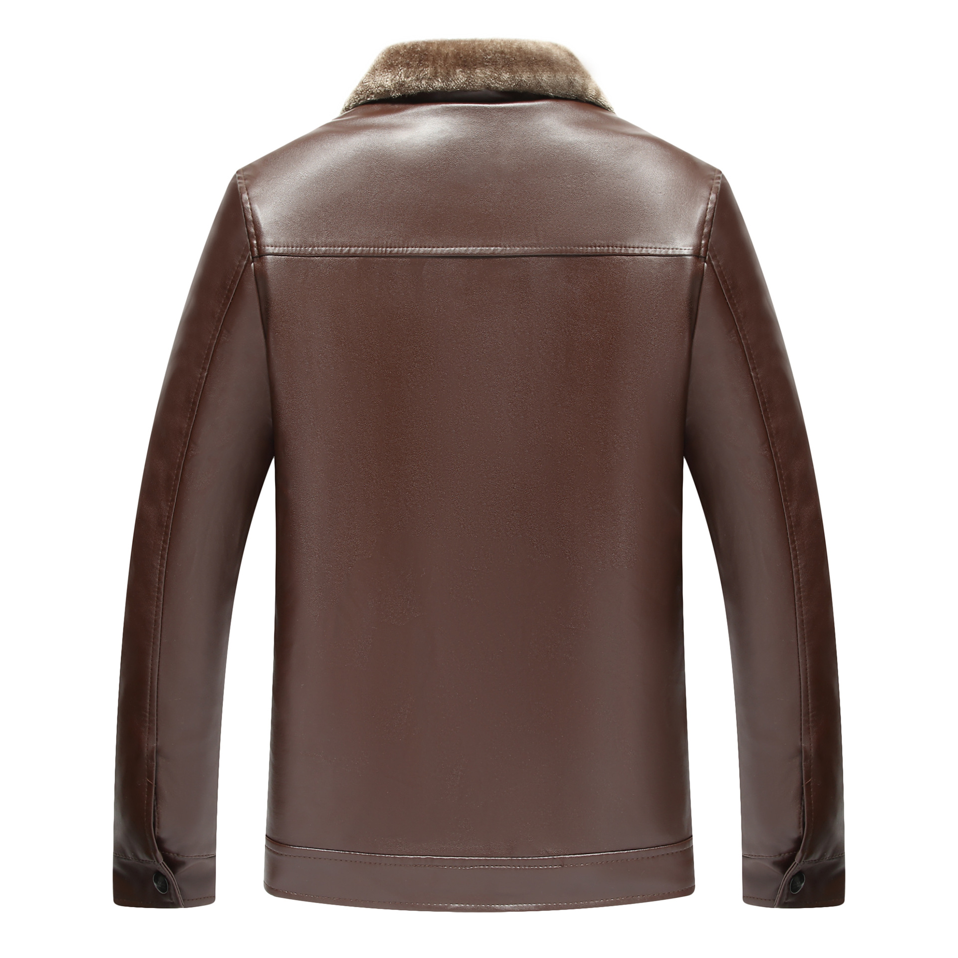 Fashion Men Clothes Spring Genuine Leather Jacket Zipper Coat Autumn Sheepskin Coat