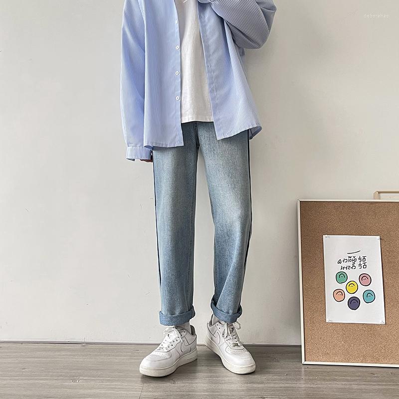 Men' Jeans Men Sell Fashion Comfortable Pants Streetwear Straight Baggy Trousers, Blue
Men' Jeans Men Sell Fashion Comfortable Pants Streetwear Straight Baggy Trousers, Blue