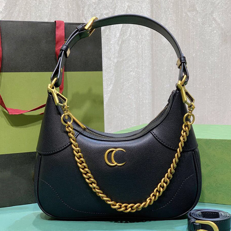 Crescent moon bag Tote bag Designer wallets crossbody women handbags 731817 shoulder bag luxury purse card holder, Black
Crescent moon bag Tote bag Designer wallets crossbody women handbags 731817 shoulder bag luxury purse card holder, Black