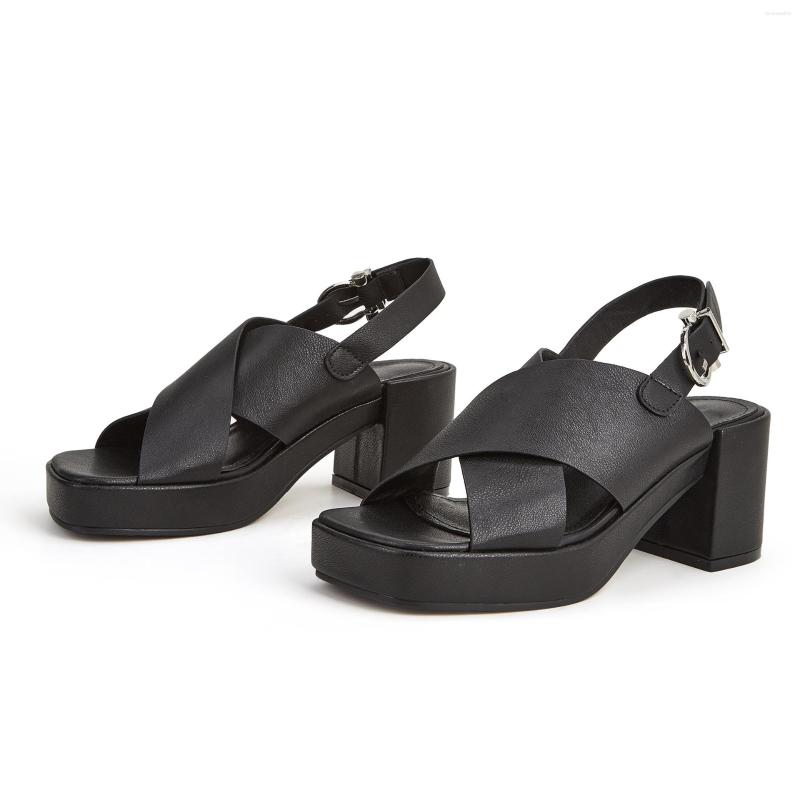 Sandals Bukle Luxury Sandalias Designer Zapatos Mujer Slingback Chaussure Femme Peep Toe Thick Heels Hollow Sapatos Femininos De, Black
Sandals Bukle Luxury Sandalias Designer Zapatos Mujer Slingback Chaussure Femme Peep Toe Thick Heels Hollow Sapatos Femininos De, Black