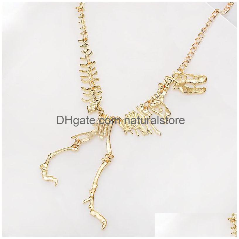 Pendant Necklaces Woman Jewelry Alloy Dinosaur Skeleton Dead Tyrannosaurus Charm Necklace Skeletons Punk Style Drop Delivery Pendants Dhim2
Pendant Necklaces Woman Jewelry Alloy Dinosaur Skeleton Dead Tyrannosaurus Charm Necklace Skeletons Punk Style Drop Delivery Pendants Dhim2