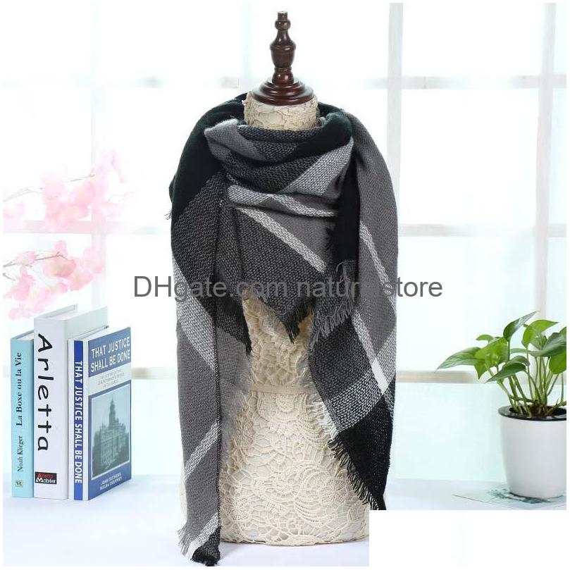 Scarves Plaid Blankets Tartan Scarf Grid Wrap Fashion Neckerchief Winter Shawl Checked Pashmina 10 Design Drop Delivery Accessories Dhger
Scarves Plaid Blankets Tartan Scarf Grid Wrap Fashion Neckerchief Winter Shawl Checked Pashmina 10 Design Drop Delivery Accessories Dhger