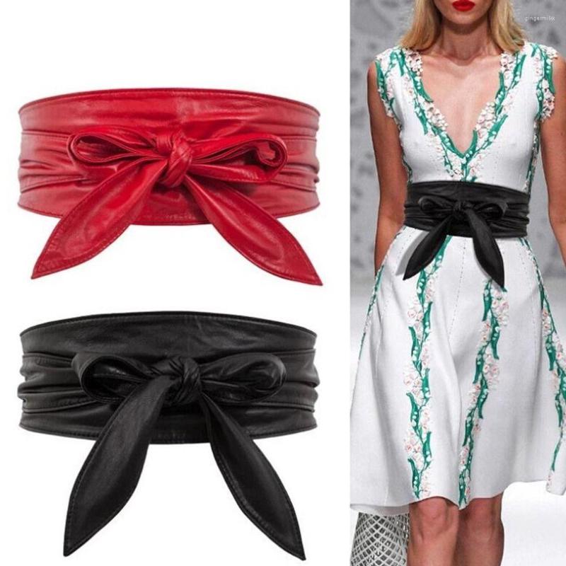 Belts Fashion Slim Fit Bowknot Simple Wrap Leather Belt Ladies Dress Cummerbands Corset Waistband Wide Waist Band, Red
Belts Fashion Slim Fit Bowknot Simple Wrap Leather Belt Ladies Dress Cummerbands Corset Waistband Wide Waist Band, Red