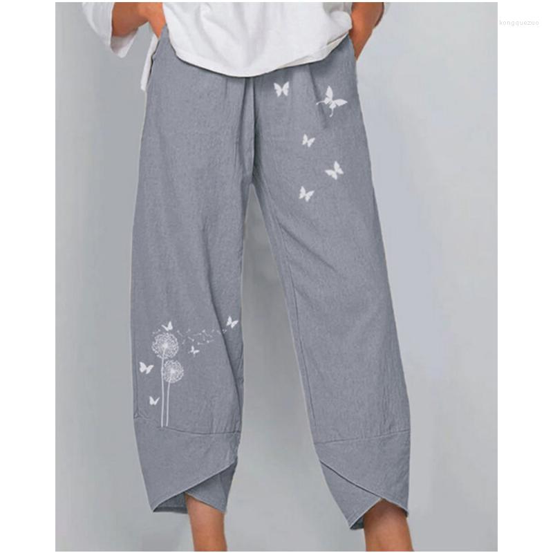Women' Pants Women' Casual Loose Butterfly Dandelion Printing Long Trousers Wide Leg Print Fashion Breathable For Woman Summer, 08
Women' Pants Women' Casual Loose Butterfly Dandelion Printing Long Trousers Wide Leg Print Fashion Breathable For Woman Summer, 08