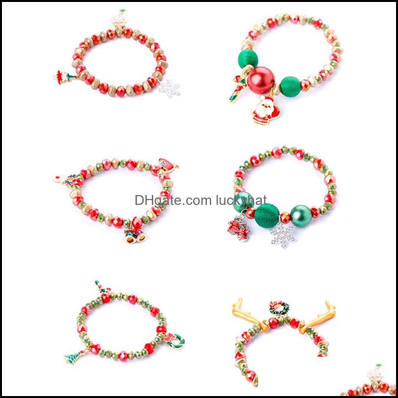 Charm Bracelets Christmas Women 6 Styles Sweet Santa Claus Snowman Candy Bracelet For Xmas Jewelry Dhs Drop Delivery Otrcp
Charm Bracelets Christmas Women 6 Styles Sweet Santa Claus Snowman Candy Bracelet For Xmas Jewelry Dhs Drop Delivery Otrcp