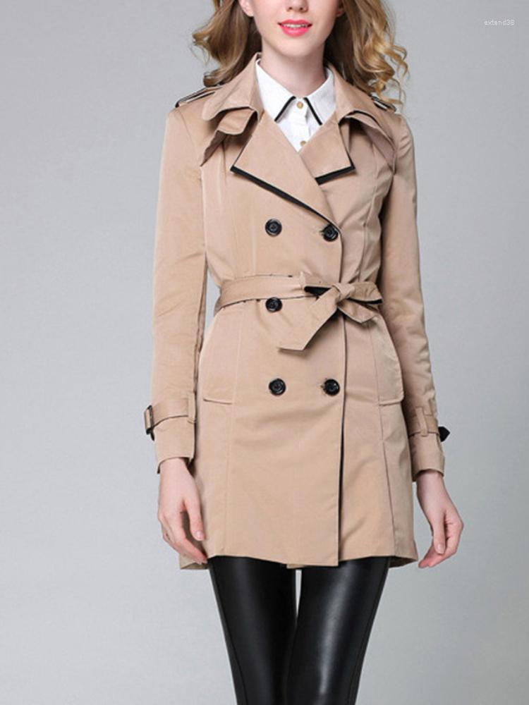 Women' Trench Coats 2022 Spring Autumn Coat Woman Korean Fashion Mid-Long Leisure Women Overcoat Khaki Windbreaker Female, Black
Women' Trench Coats 2022 Spring Autumn Coat Woman Korean Fashion Mid-Long Leisure Women Overcoat Khaki Windbreaker Female, Black