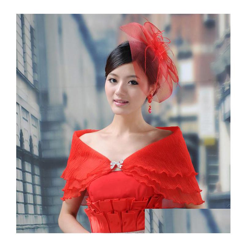 Wraps Jackets Organza V Neck Ruffles Wedding Bolero Jacket Bridal Shrug Fast Drop Delivery Party Events Accessories Dhzls, Pink
Wraps Jackets Organza V Neck Ruffles Wedding Bolero Jacket Bridal Shrug Fast Drop Delivery Party Events Accessories Dhzls, Pink